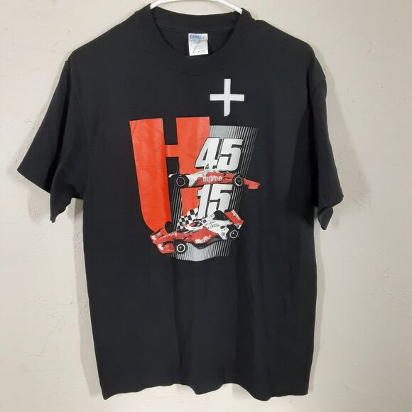 Hy-Vee Adult Mens Size M T-Shirt 2021 NTT Indycar Series Schedule Racing Tee - Picture 2 of 7